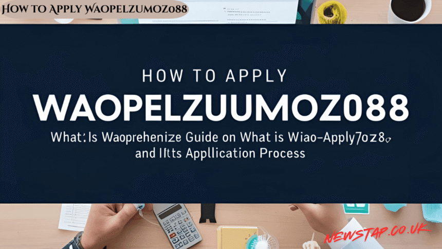 how to apply waopelzumoz088