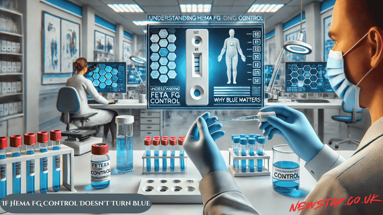 If Hema FG Control Doesn't Turn Blue