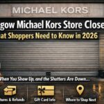 Glasgow Michael Kors Store Closed