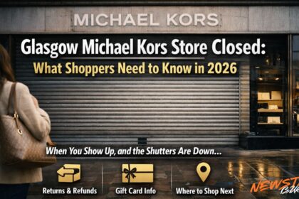 Glasgow Michael Kors Store Closed