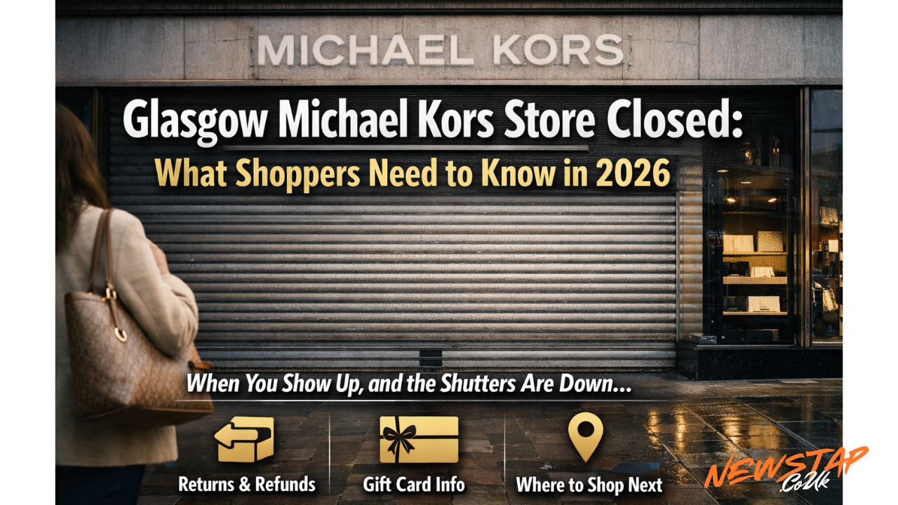 Glasgow Michael Kors Store Closed